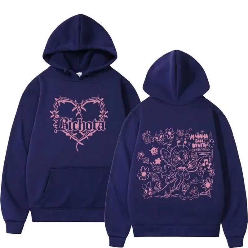 Singer Cute Karol G Bicotta Hoodie Unisex Fashion Trend Pull Love vêtements homme