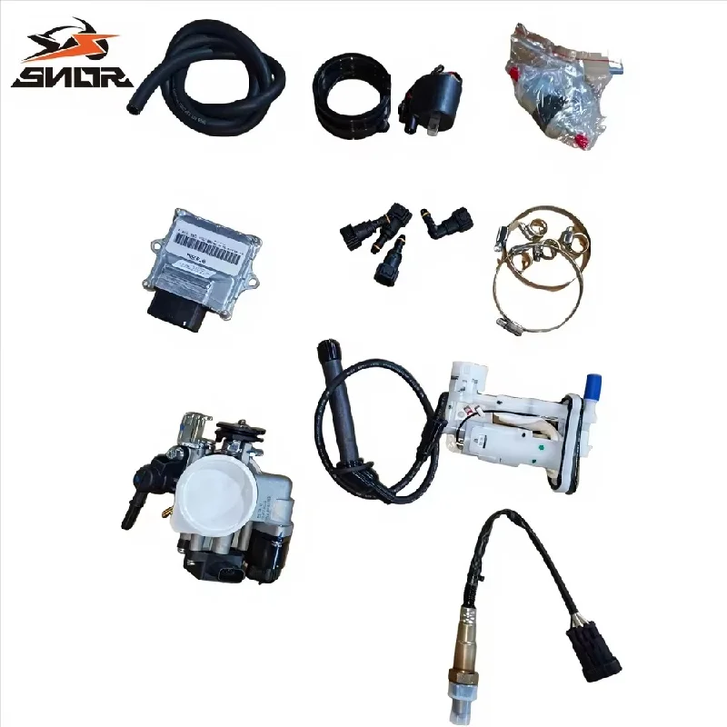 SNOR Engine Electronic and Injection Parts Kit NC450S Motorcycle EFI System Fuel Injection for Zongshen