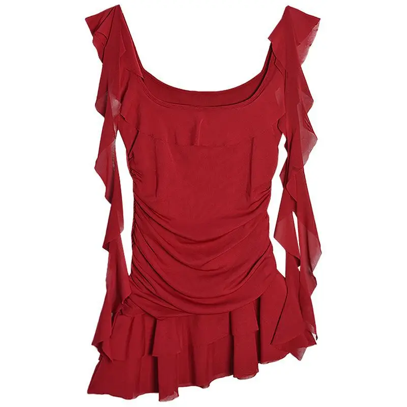 Vestidos bodycon desenhar corda ruched malha mulher gradiente em camadas fishtail japonês senhora com decote em v ultra curto oriental asiático kawaii