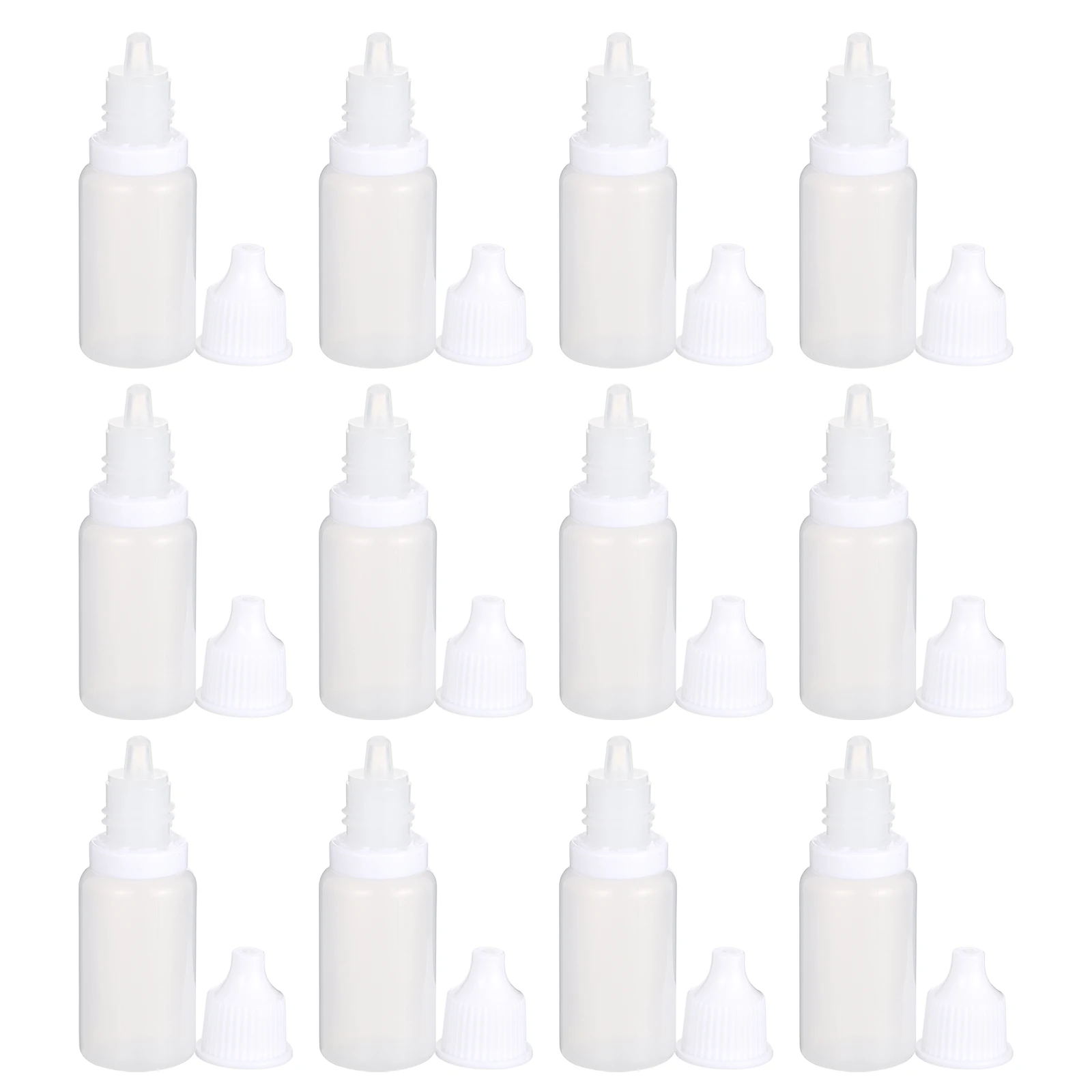 

24 Pcs Eye Drops Bottle Dropper Eyedropper Tool Liquid Travel Mini Bottles for Squeeze