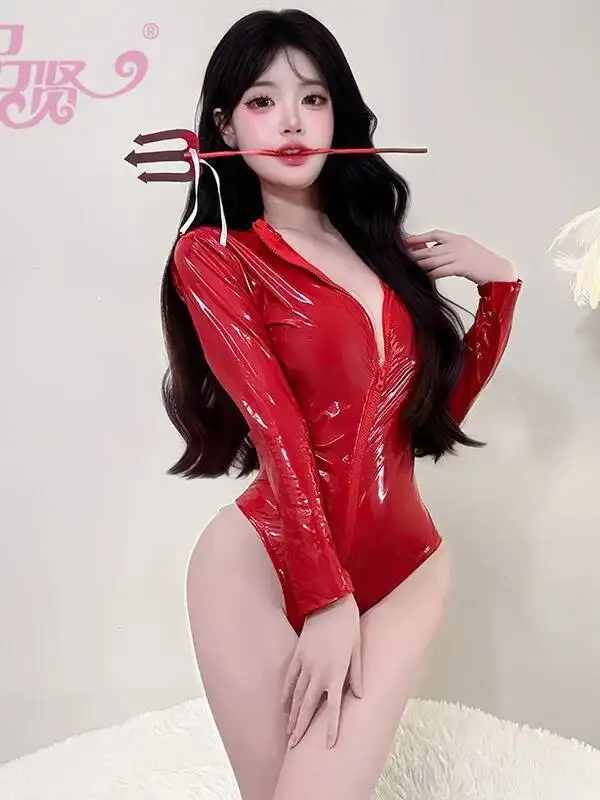 مثير براءات الاختراع والجلود الرغبة النقية نمط داخلية سستة مفتوحة المنشعب الصغيرة الصدر الرغبة النقية بلون داخلية للنساء PIPN