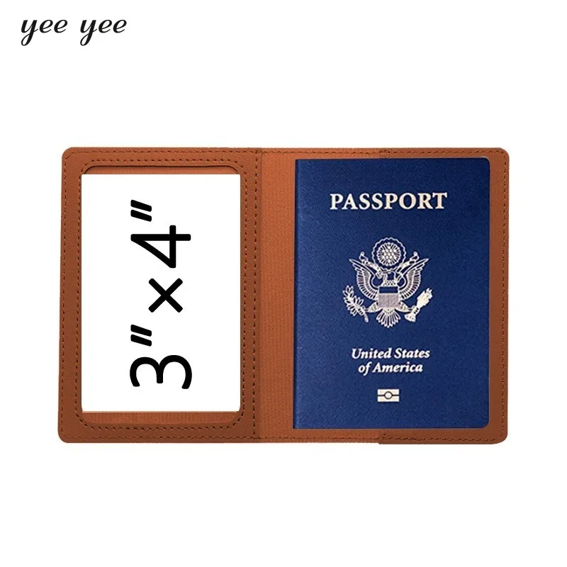 Candy Color Passport Cover PU Travel Business Credit ID Cards Solid Wallet Document Passport Holder Case Organizer Protector Bag