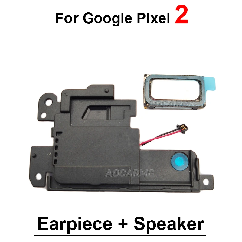 Earpiece Ear Speaker + Bottom Loudspeaker Buzzer Flex Cable For Google Pixel 2 3 4 XL 5 4xl 4A Replacement Parts