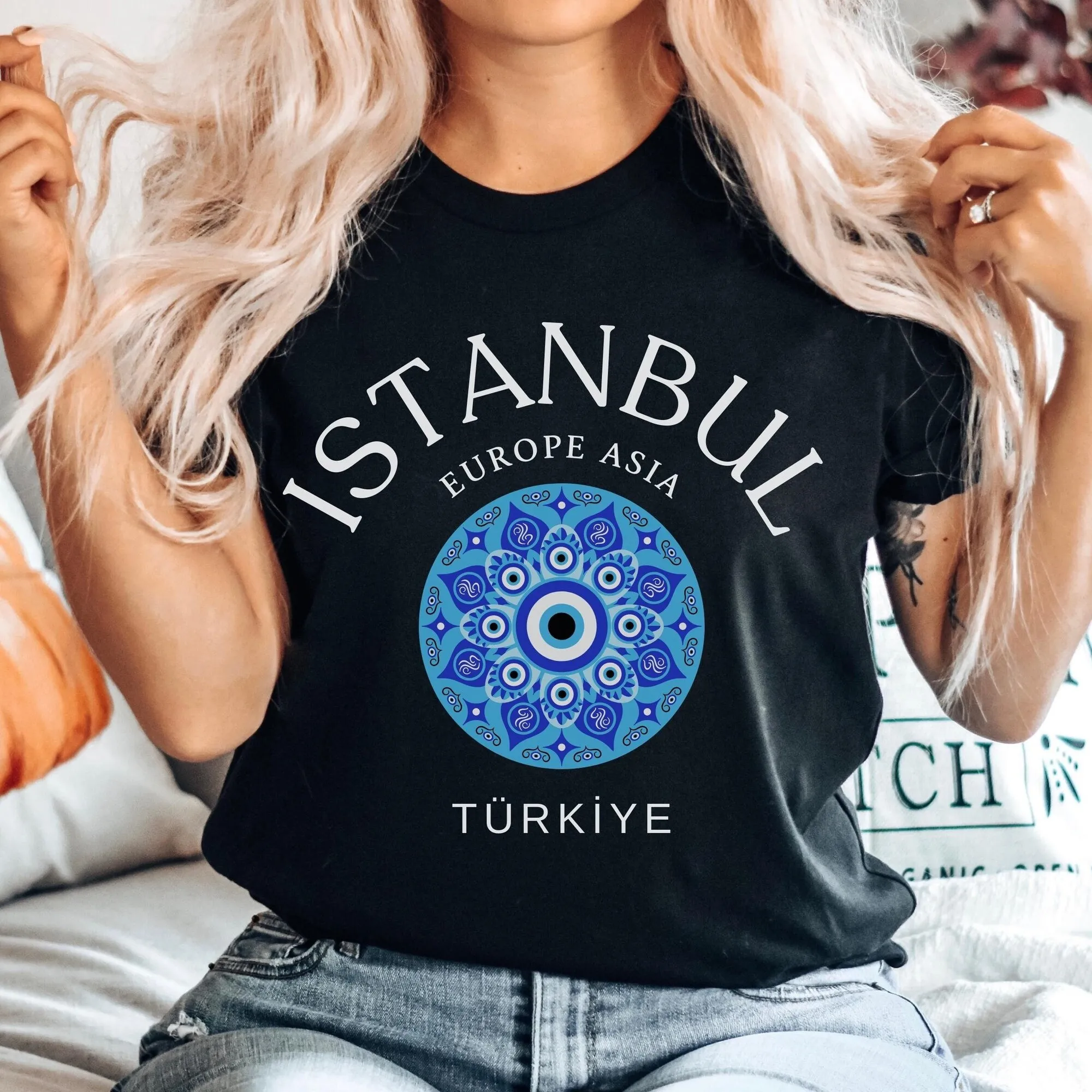 Istanbul T Shirt Turkish City Turkiye Clothes Turkey Soft and Comfortable  long or short sleeves