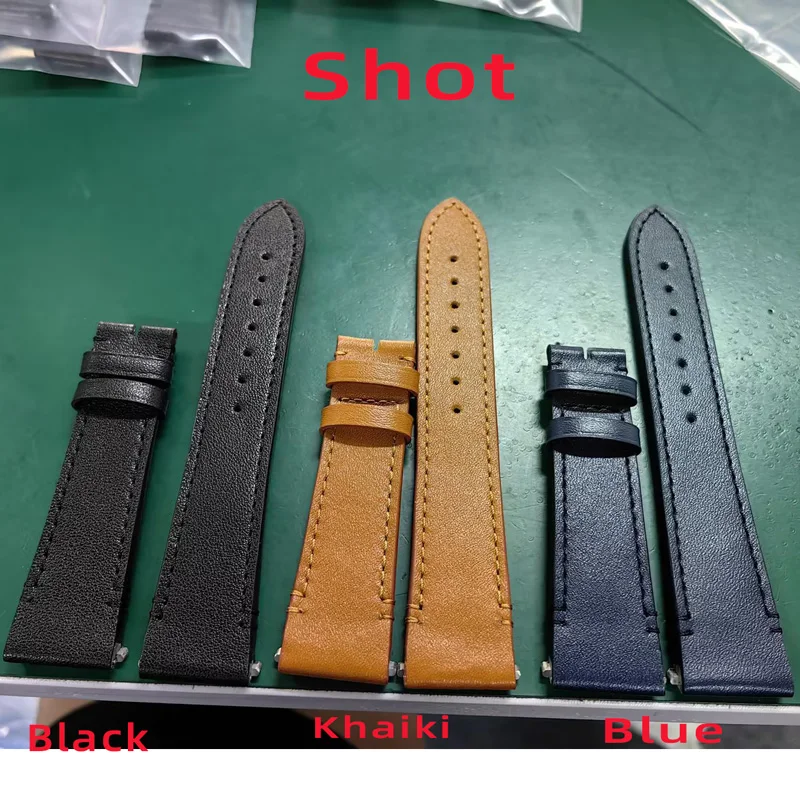 男性用牛革時計ストラップ,クイックリリースストラップ,両面バックルに適しています,w2sa0009,wssa0037,w2sa0006,21mm