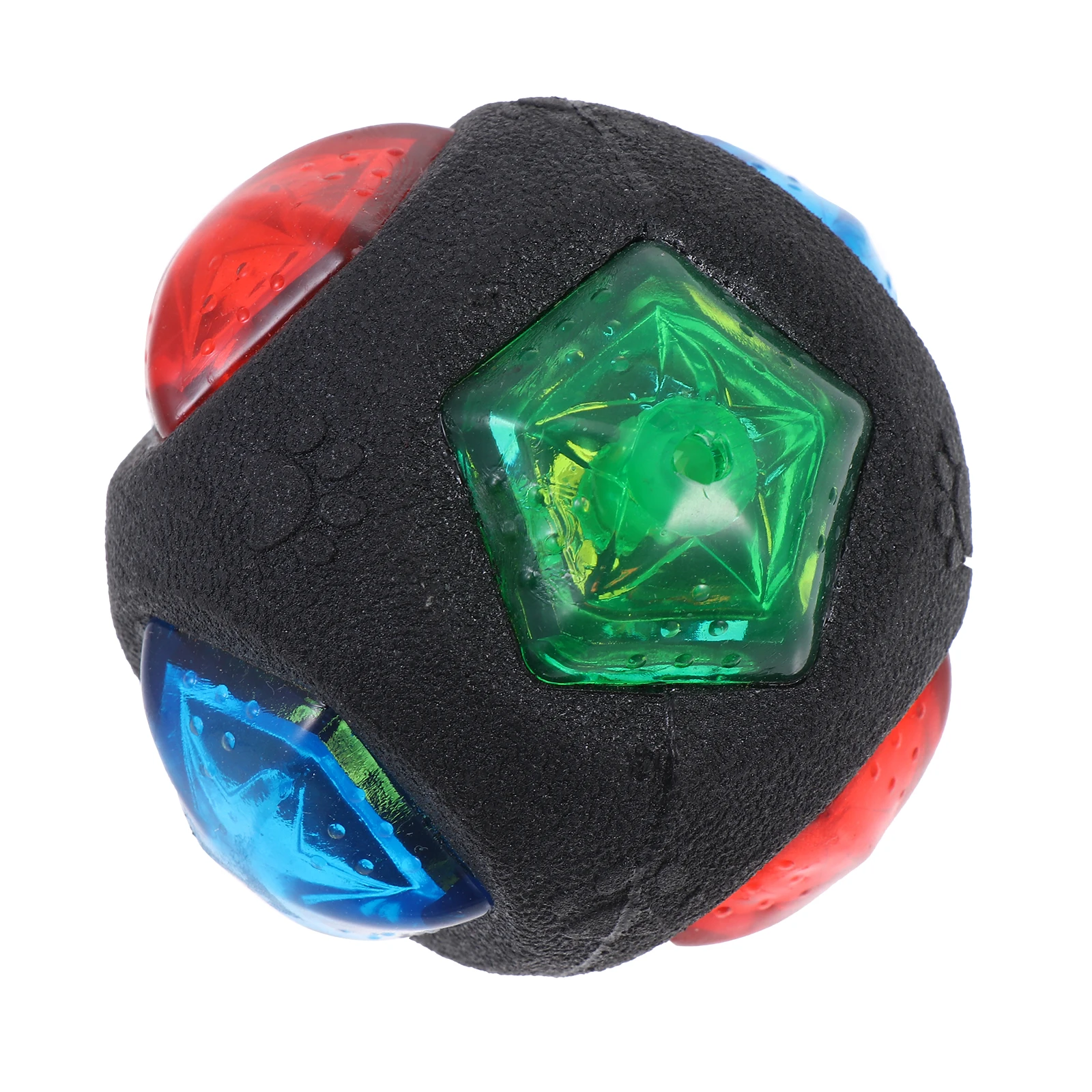 

1pc Pet Luminous Dog Chew Interactive Play Durable Plastic Training For Dogs Bright Activity Dog Molar Ball Luminous Play Ball