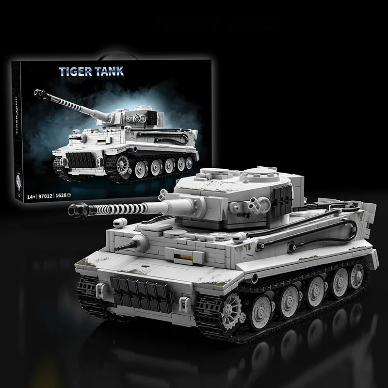 

Военный 1:28 тигр, тяжелый танк, модель здания, WW2, наборы кирпичей, креативные блоки, игрушки, праздничный подарок для мальчиков, детей, взрослых, 1600 + шт.