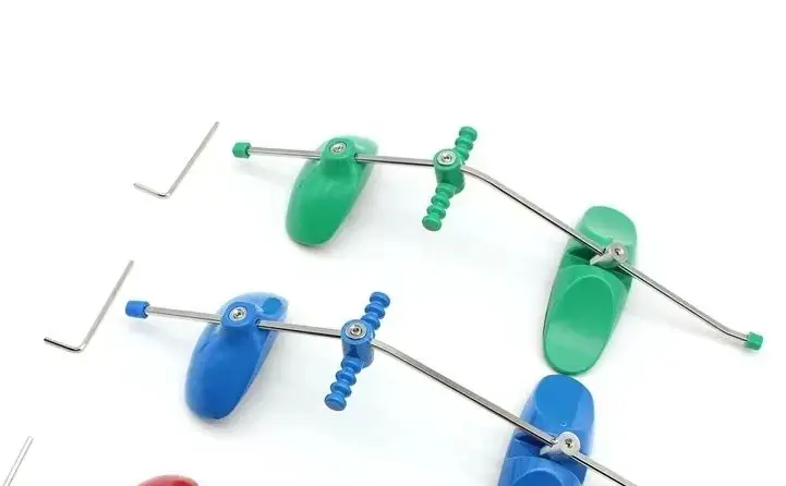 Orthodontic Forward Pull Facemask Adjustable Single Lever Dental Headgear for Underbite Correction Orthodontic Appliance