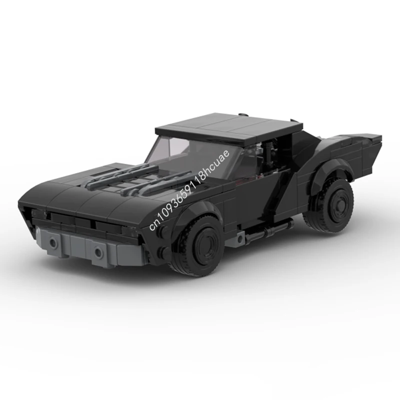 320 pièces MOC Batmobile Film Super héros modèle blocs de construction idée éducation enfants Architecture jouets cadeaux de noël créatifs