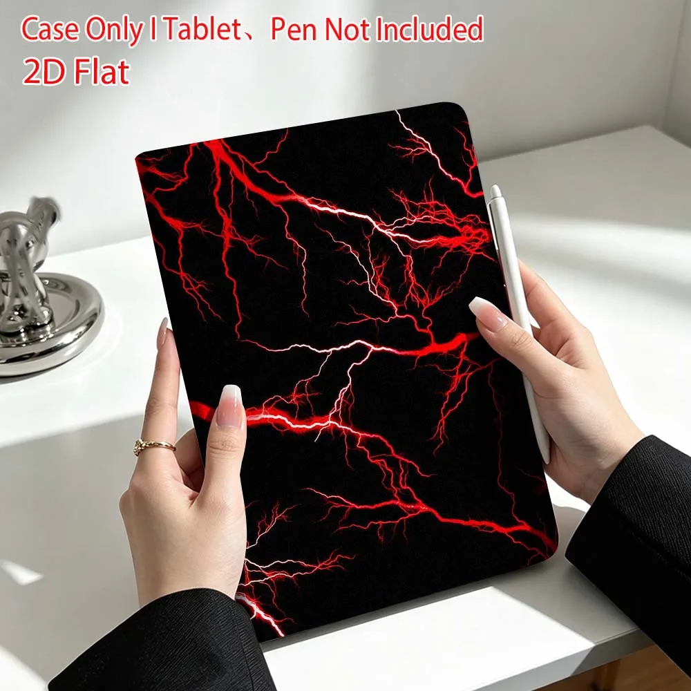Red Green lightning Soft For Lenovo Xiaoxin Pad Pro Tab P12 P11 11 13 11.2 inch K11 Plus Pen Tray Tablet Case