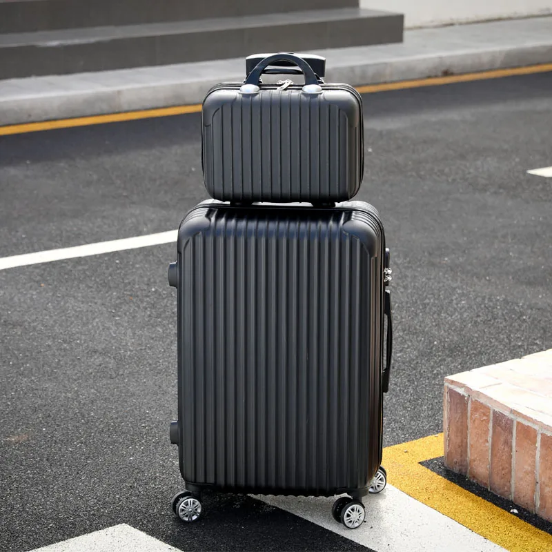 حقيبة سفر مقاس 14 بوصة وحقيبة سفر 20-28 حقيبة سفر ذات سعة كبيرة حقيبة سفر مريحة طقم مكون من قطعتين #1