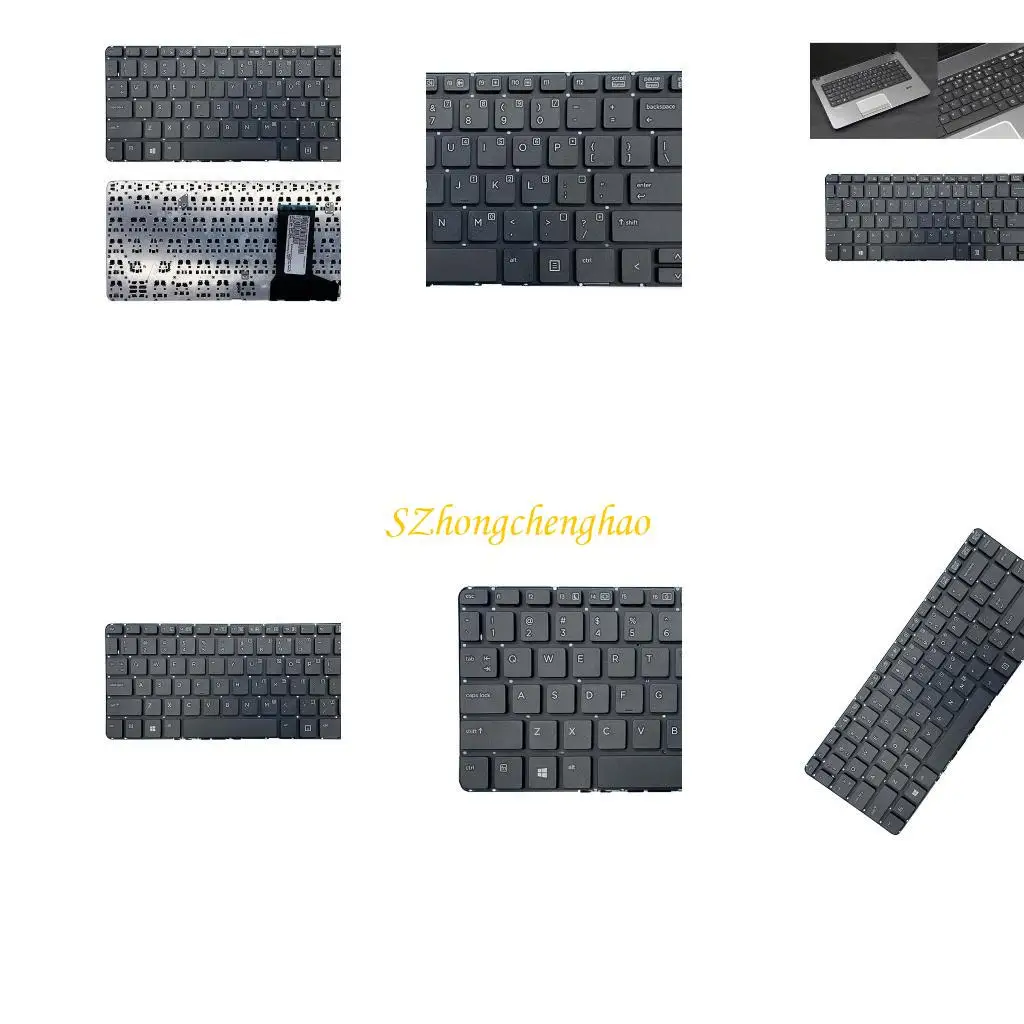 

English Keyboards with Backlight Spare Accessory for ProBook 430 G1 Replacement 601D