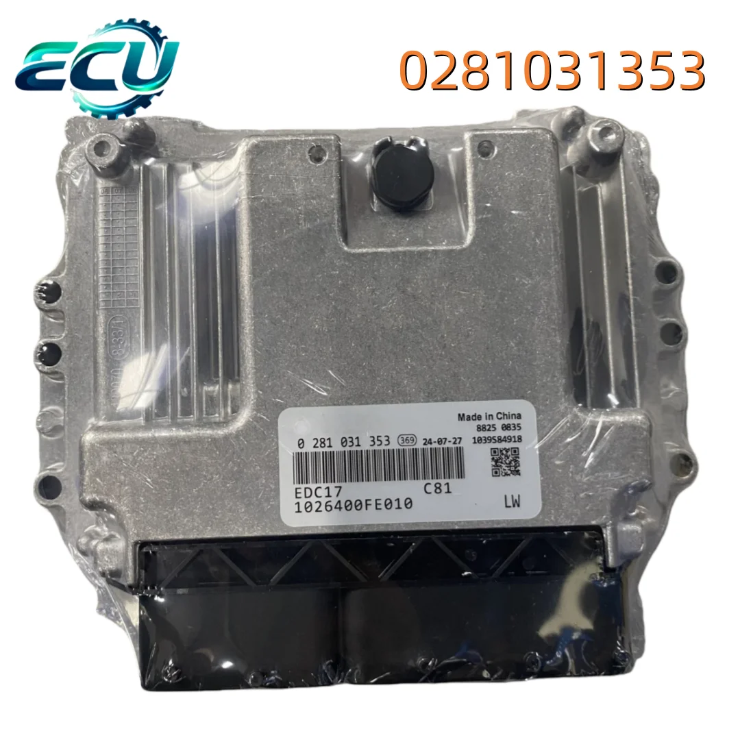 0281031353 Control module for diesel engines used in excavators,trucks,and mechanical engineering.Electronic control unit.