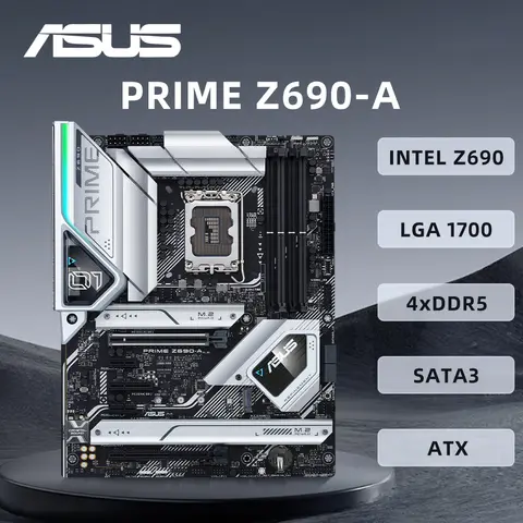ASUS PRIME Z690-A Motherboard for i9-14900KF DDR5 PCIe 5.0