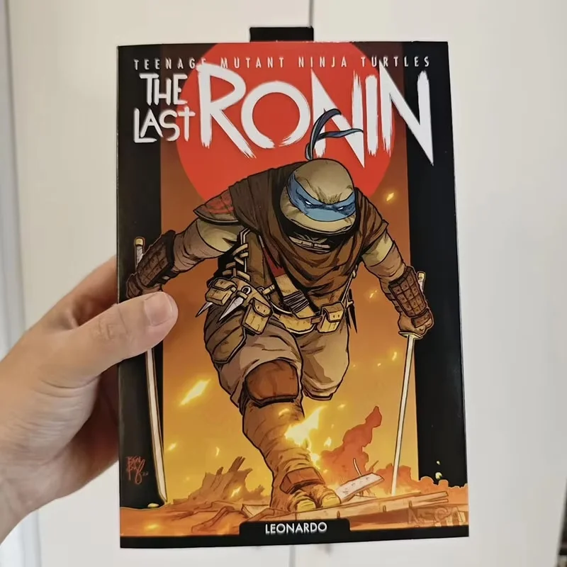 

NECA Leonardo Teenage Mutant Ninja Turtle Action Figure Manga Tmnt Figurine Anime 7-Inch Figuras Model Original Gift For Kids