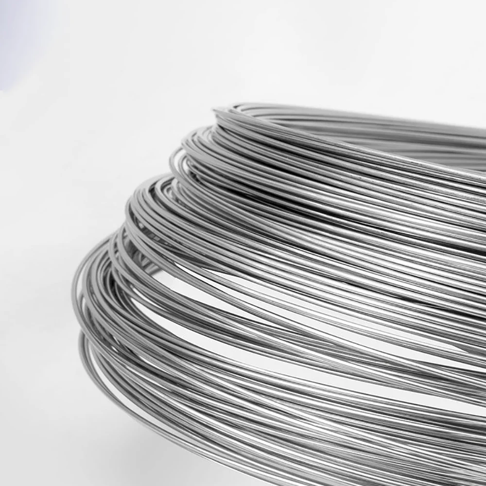 A2 304 Stainless Steel Single Wire Rope 0.1mm--3mm Sofe or Hard Wire Various Lengths