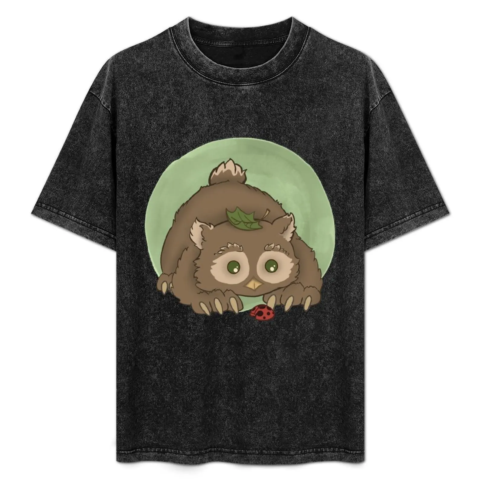 Baby Owlbear T-Shirt Lightweight Basic Short Sleeve Shirt