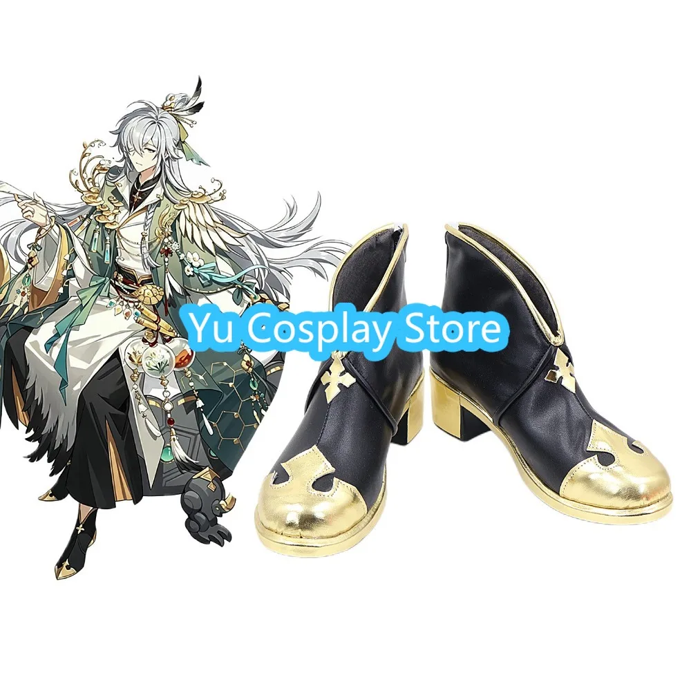 Food Fantasy Wanshou Soup Cosplay Shoes Custom Design - Traditional Feast Character Boots