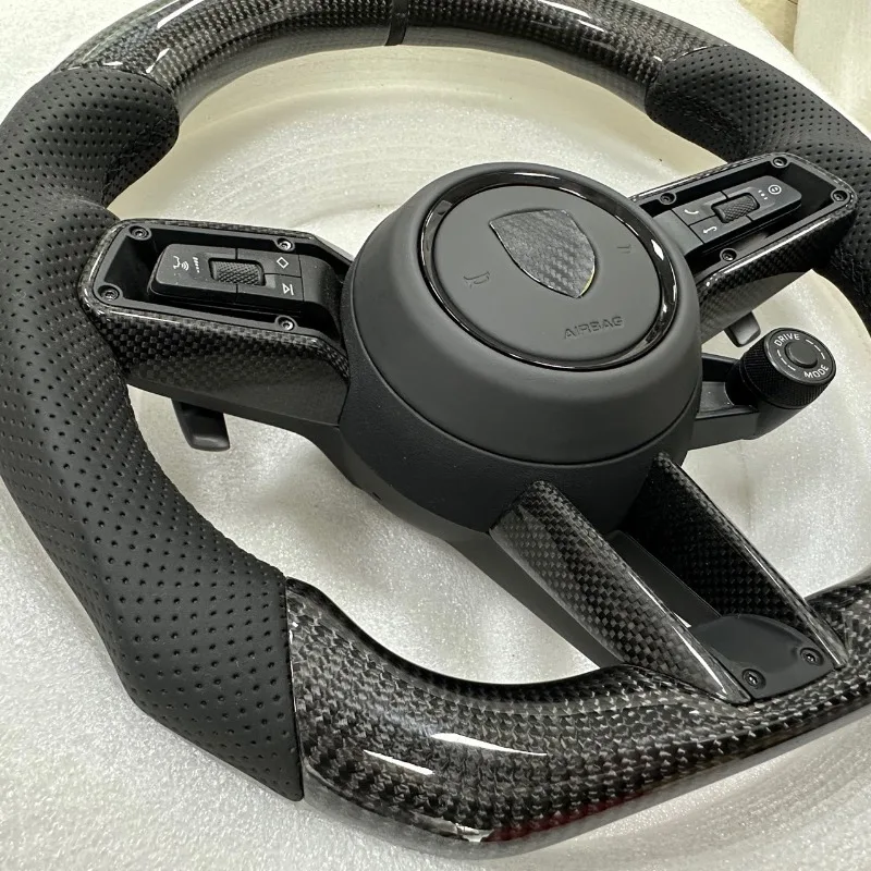 Teile für Porsche Lenkrad Modifizierte Kohlefaser 911 Cayenne Boxster Macan Panamera