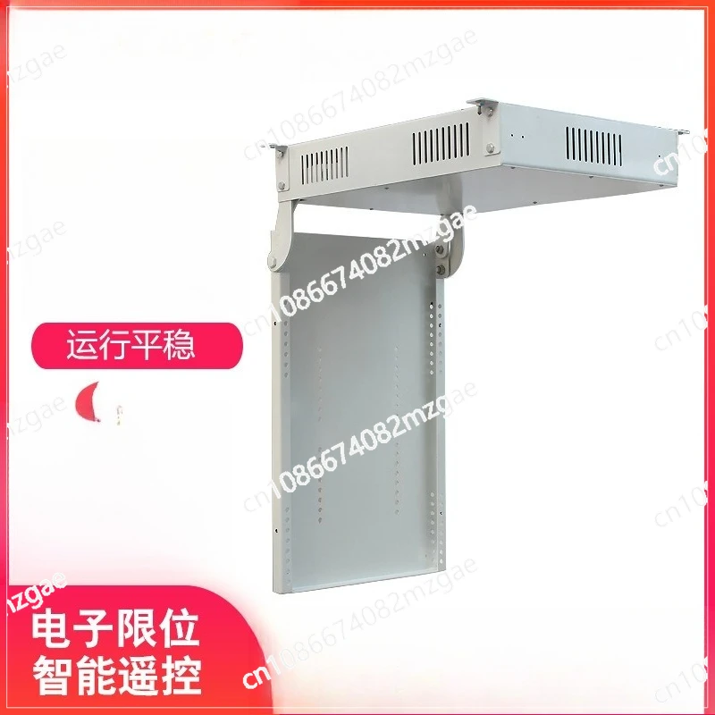 Electric Motorized Tv Inside Rotating Mount Hidden Ceiling Remote Lcd Flip Inward Lift Hanger Genuine Turner Seat Max 100
