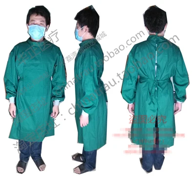 

Household medical hospital patients wear white doctor clothes, pink nurse clothes, surgical clothes, hand washing clothes, long