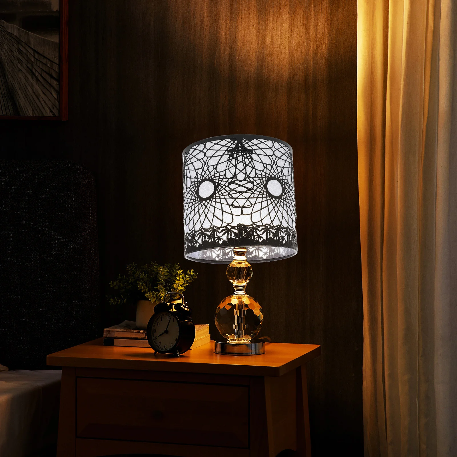 

Iron Art Lampshade E27 Wear Resistant Durable Retro Pendant Ceiling Wall Lamp Cover for Living Room Home Store