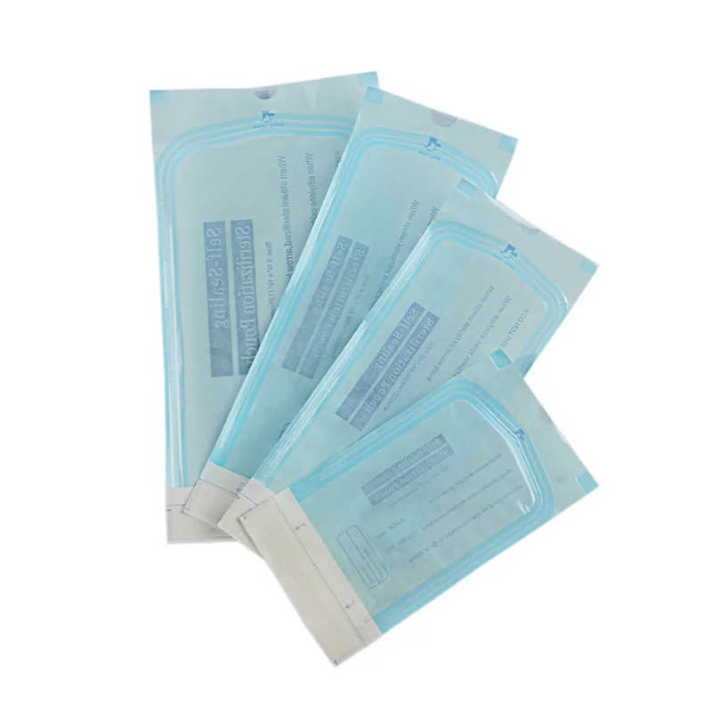 Nail Sterilization Bag Pre-folded Design Disposable Bag Dust Brush Seal Nail Supplies And Manicure Tools Nail Art