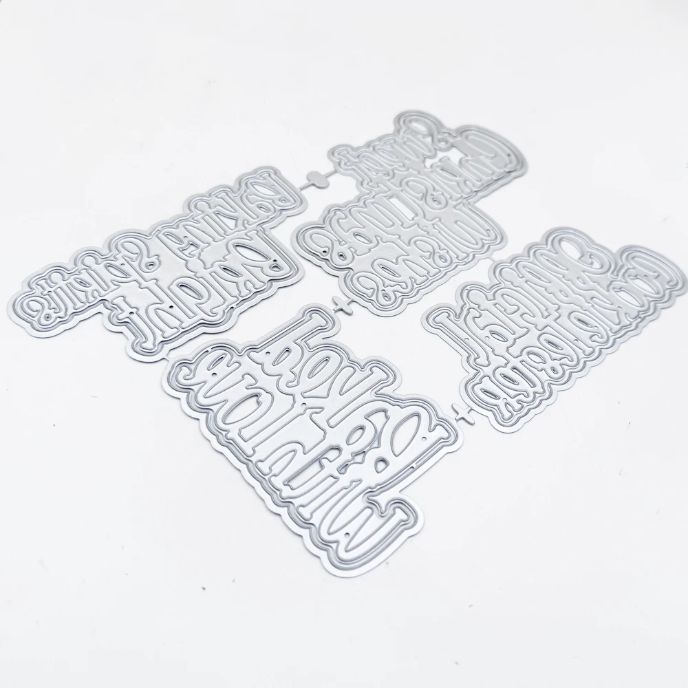 KLJUYP Baking Sentiments Metal Cutting Dies Stencils for DIY Scrapbooking/album Decorative Embossing DIY Paper Cards