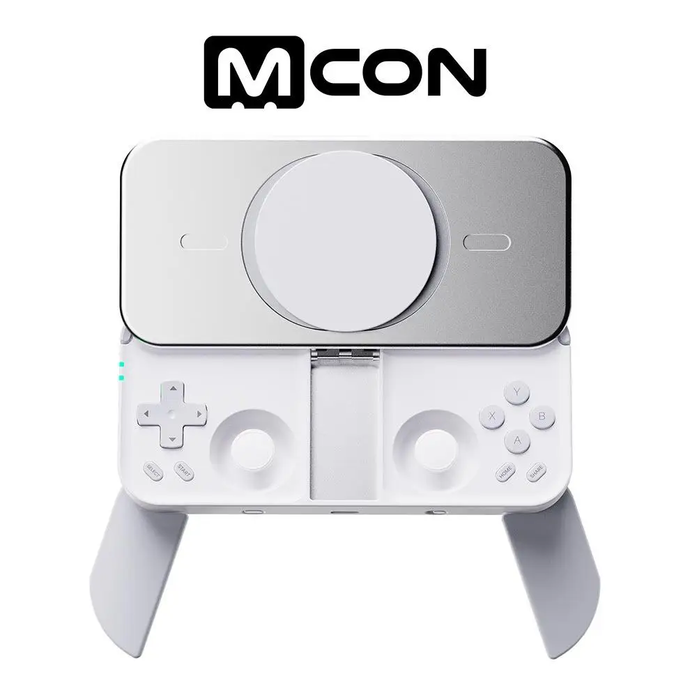 M*A様 未開封 MCON コントローラー ホワイト 折りたたみ コンパクト o 2026年新型MCON磁気変形ゲーミングコントローラー、iOS、Android