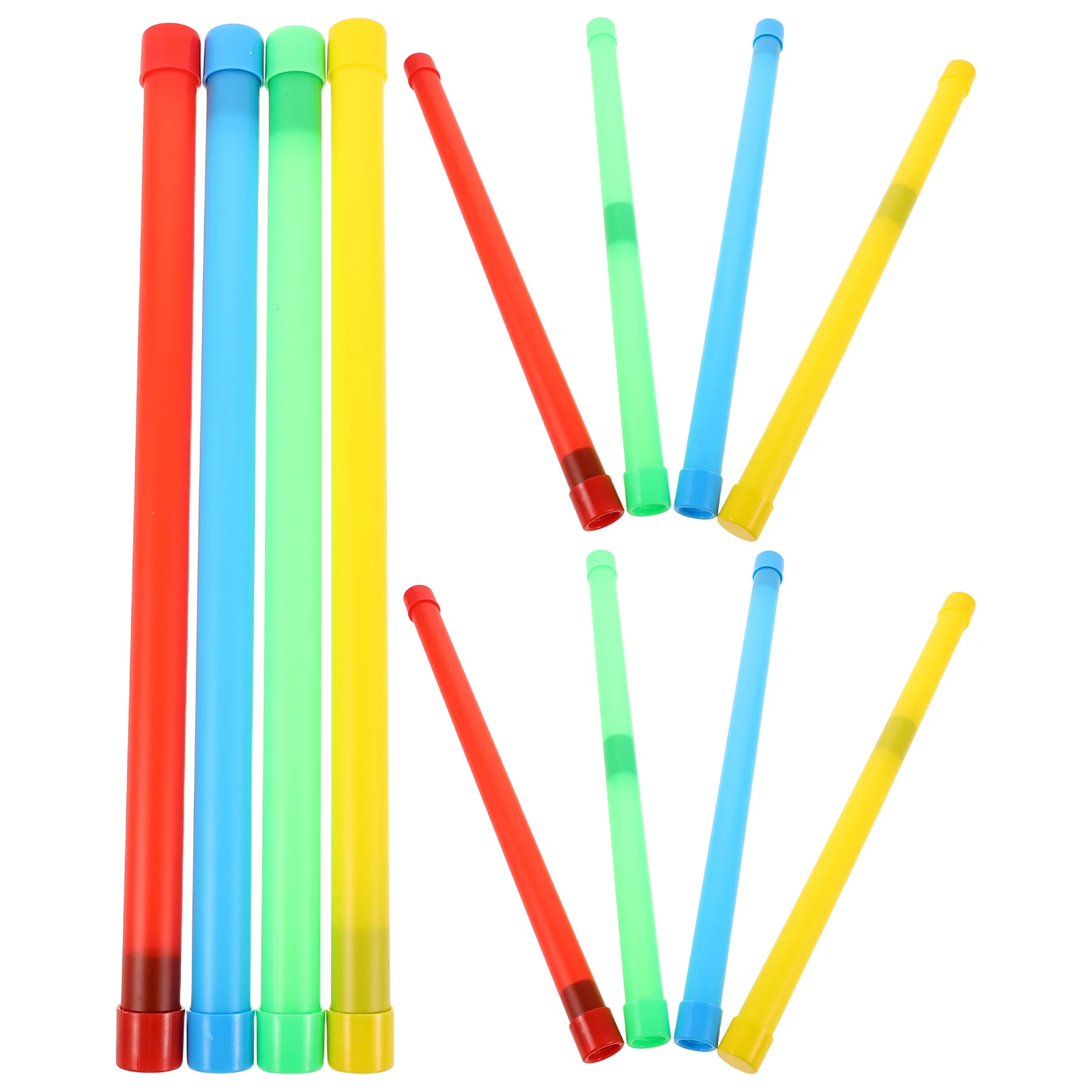 12Pcs 15 Inch Groan Tube Noise Makers Plastic Sound Sticks for Kids Parties Pranks Party Favor Filler Activities