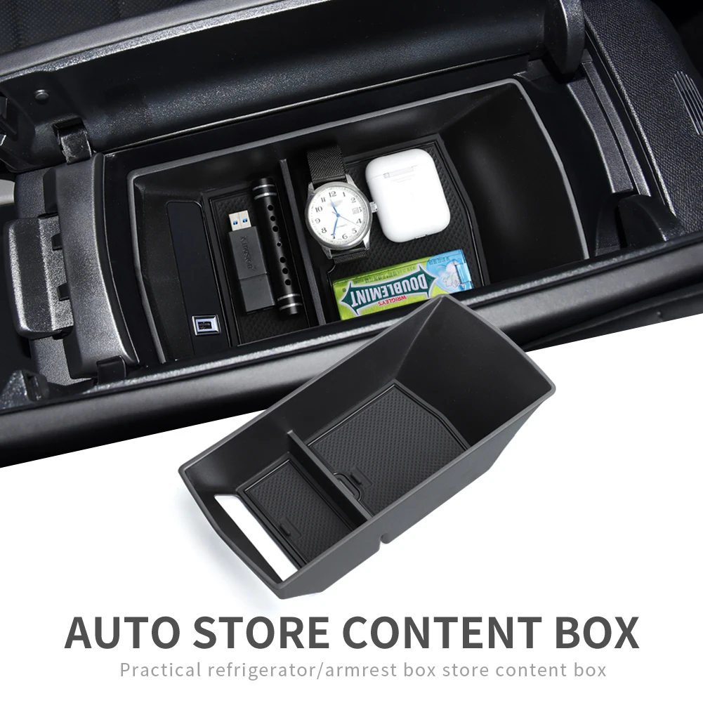 for PEUGEOT 408 2023 Armrest Storage Box 308 2021-2023 Car Center Console Tray Organizer Accessories Tidying