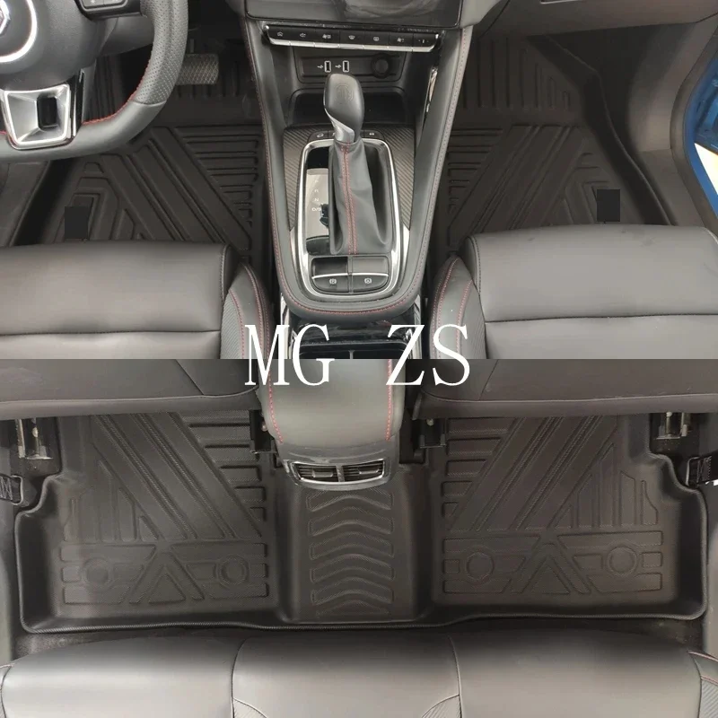 Use for MG ZS car carpet  AllWeather Floor foot mat trunk mat Full Set Trim to Fit For MG ZS waterproof floor mat for MG ZS