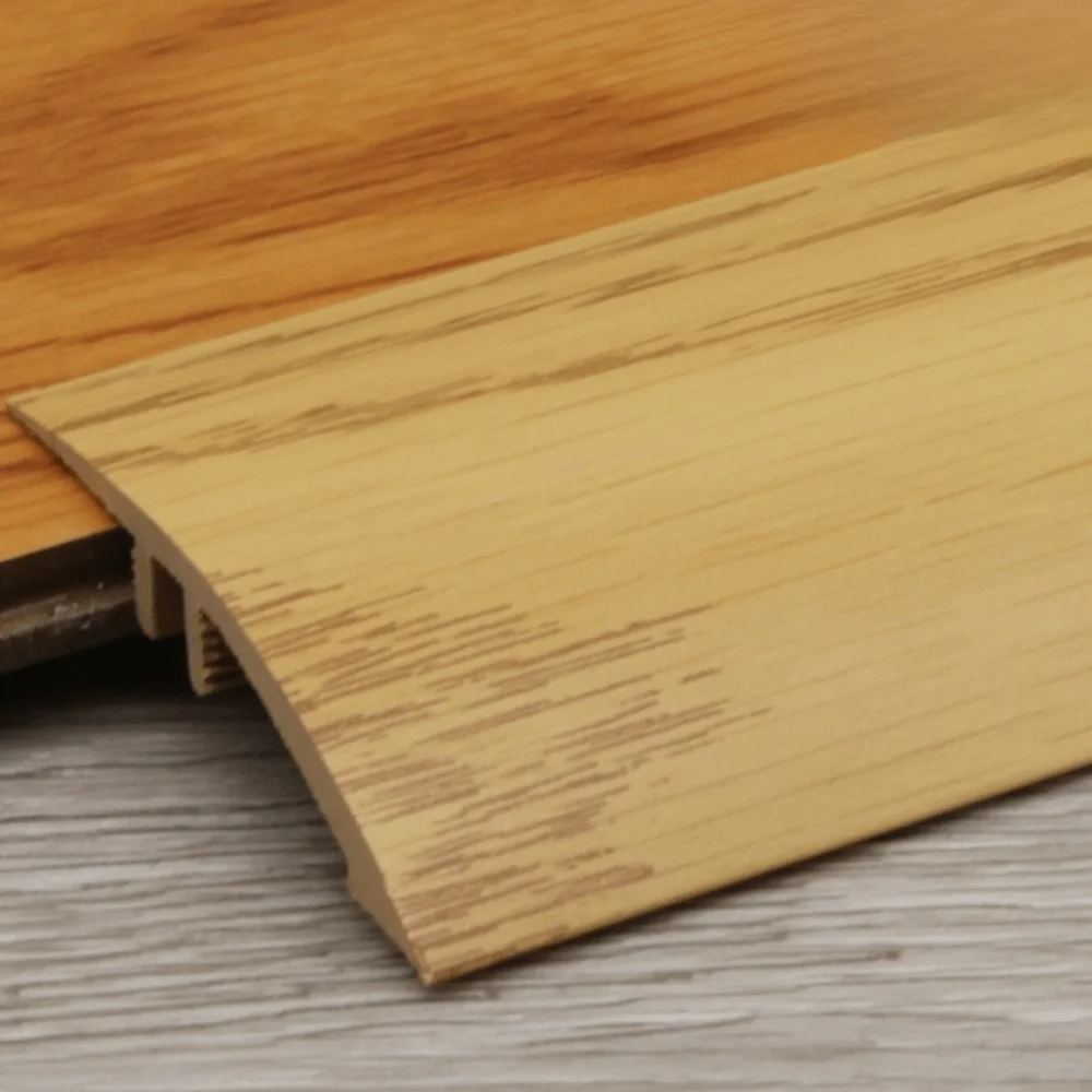 Wood Grain Design Transition Strips Flexible Self-Adhesive Floor Edges Cover Wear-resistant Cuttable Reduction Threshold