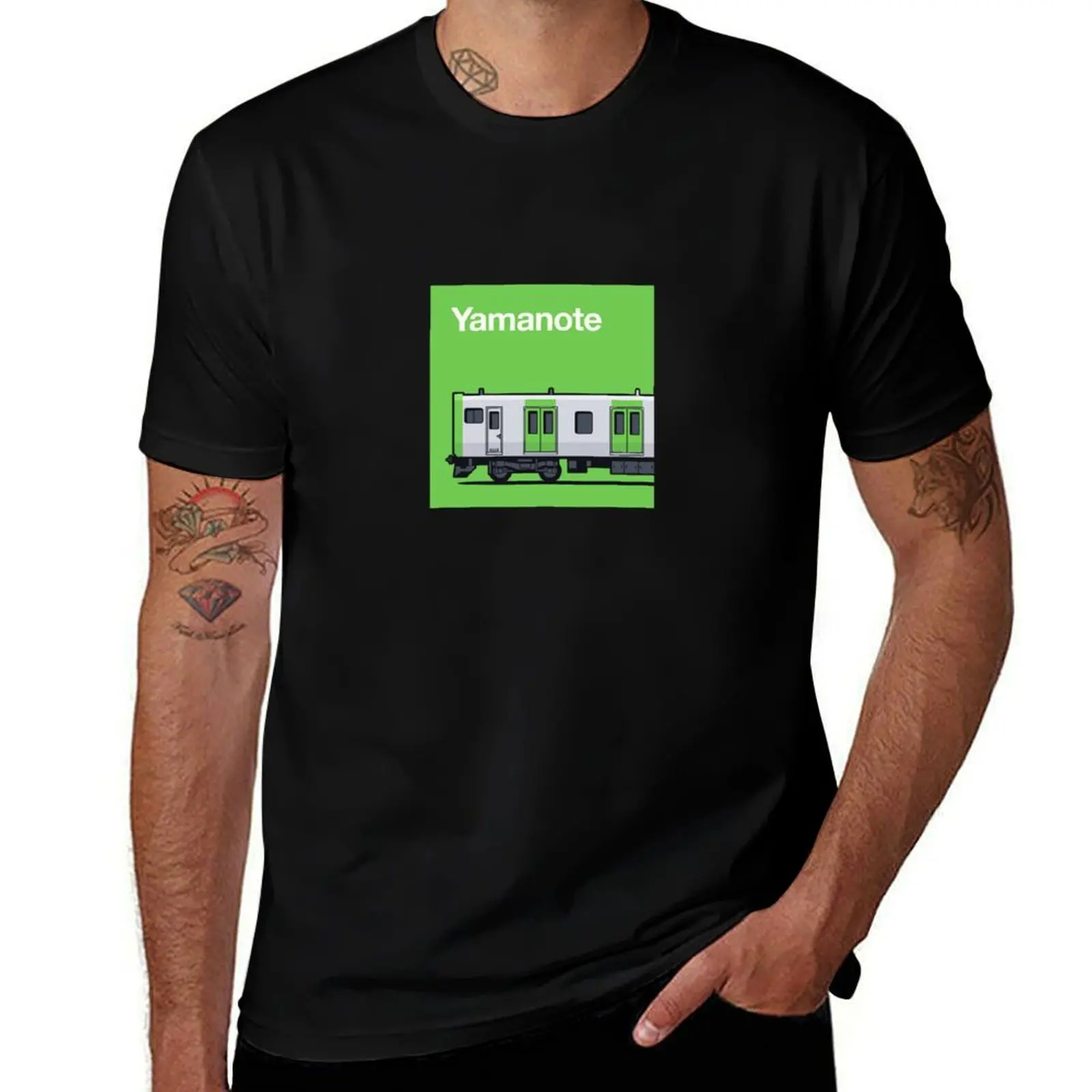 

Tokyo Yamanote Line E235 Series Train Side Japan T-Shirt anime tshirt customs designer shirts T-shirt men