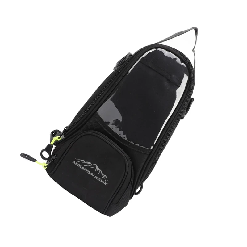 MOUNTAIN HAWK New Strong Magnetic Motorcycle Tank Bags Mobile Phone Navigation Motorbike Oil Tank Bag Fixed Straps Shoulder Bag image 3