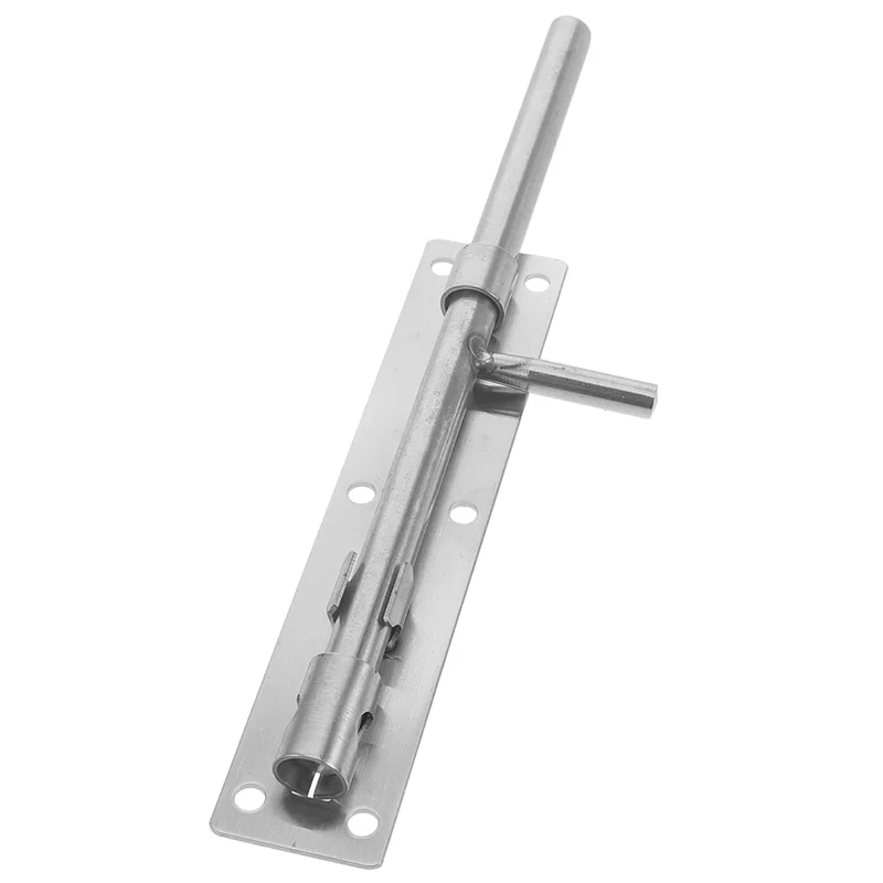 A26F-Deadbolt Franse Deurslot Klink Schuur Sloten En Vergrendelingen Gate Hardware Slide Voor Houten Hek Raam Beveiliging Bars