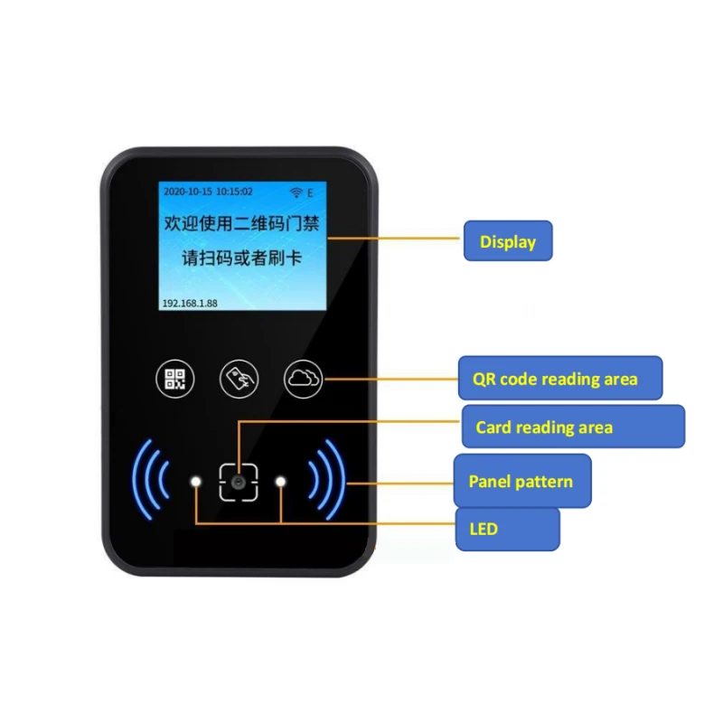 LONVILL Security Scanner Door QR Reader Module For Receipt Cash Register Inventory Bank Cheque