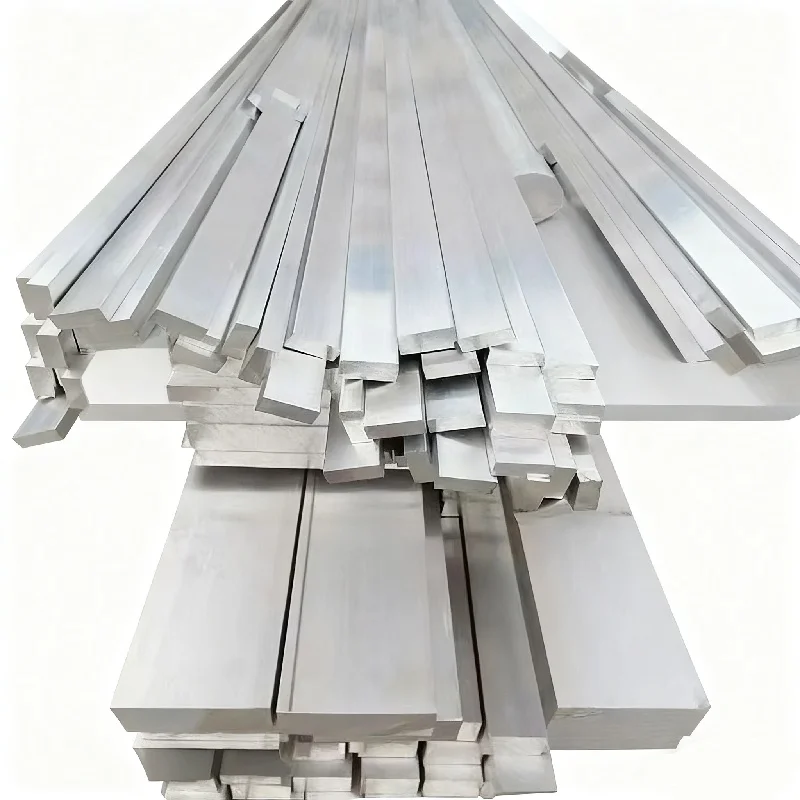 صفائح ألومنيوم 6061 من الدرجة الصناعية 16 مم × 55 مم × 350 مم