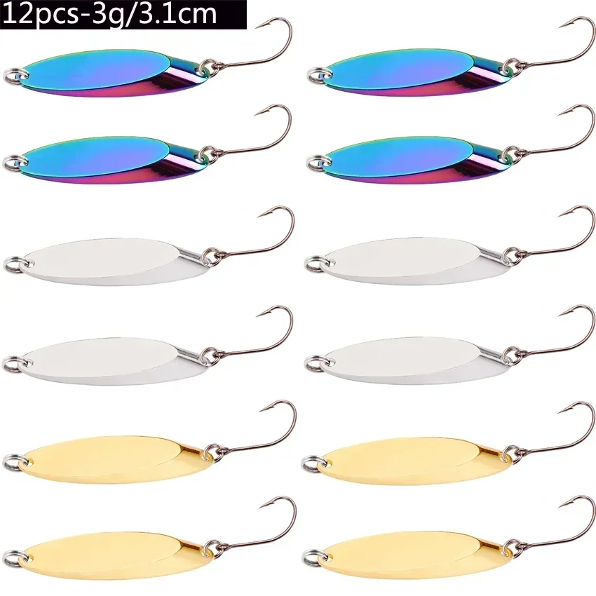 Spinner Spoon Lures 5