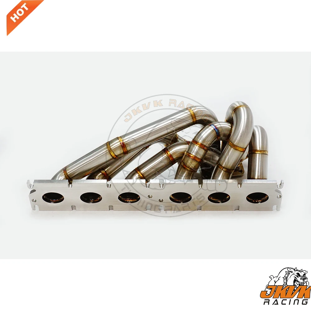 JKVK RACING 12mm T4 Twin Turbo Flange 42mm SS304 3mm Steam Pipe Turbo Manifold KITS For B MW G80 G82 G87 M2 M3 G82 M4 S58 3.0T