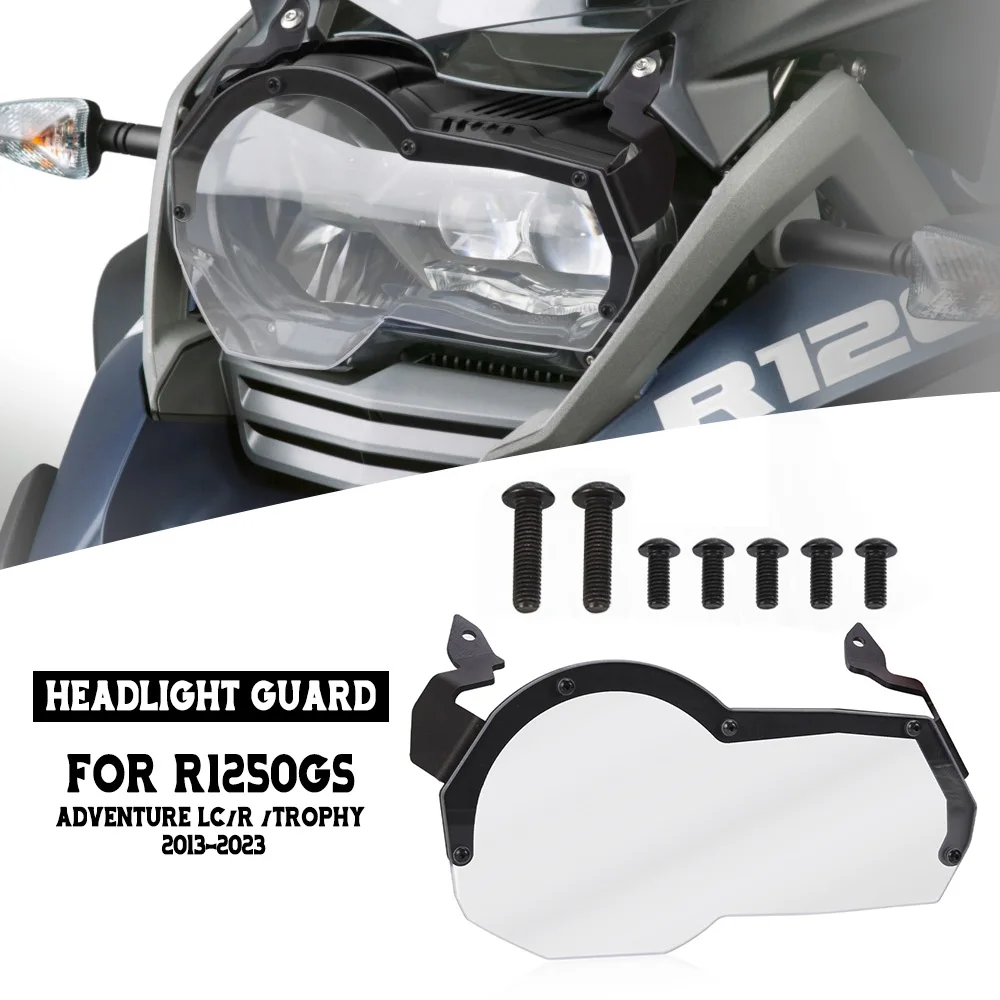 

Motorcycle FOR BMW R1250GS Adventure LC/R /Trophy 2013 2014 2015-2023 Headlight Protector Shield Guard Headlamp Mesh Grille