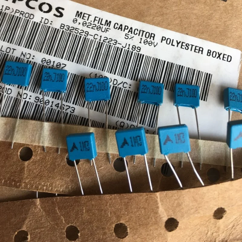 50 шт. 0,022 мкФ 250 В 250 В 0,022 мкФ 223 22NF P5 пленочный конденсатор