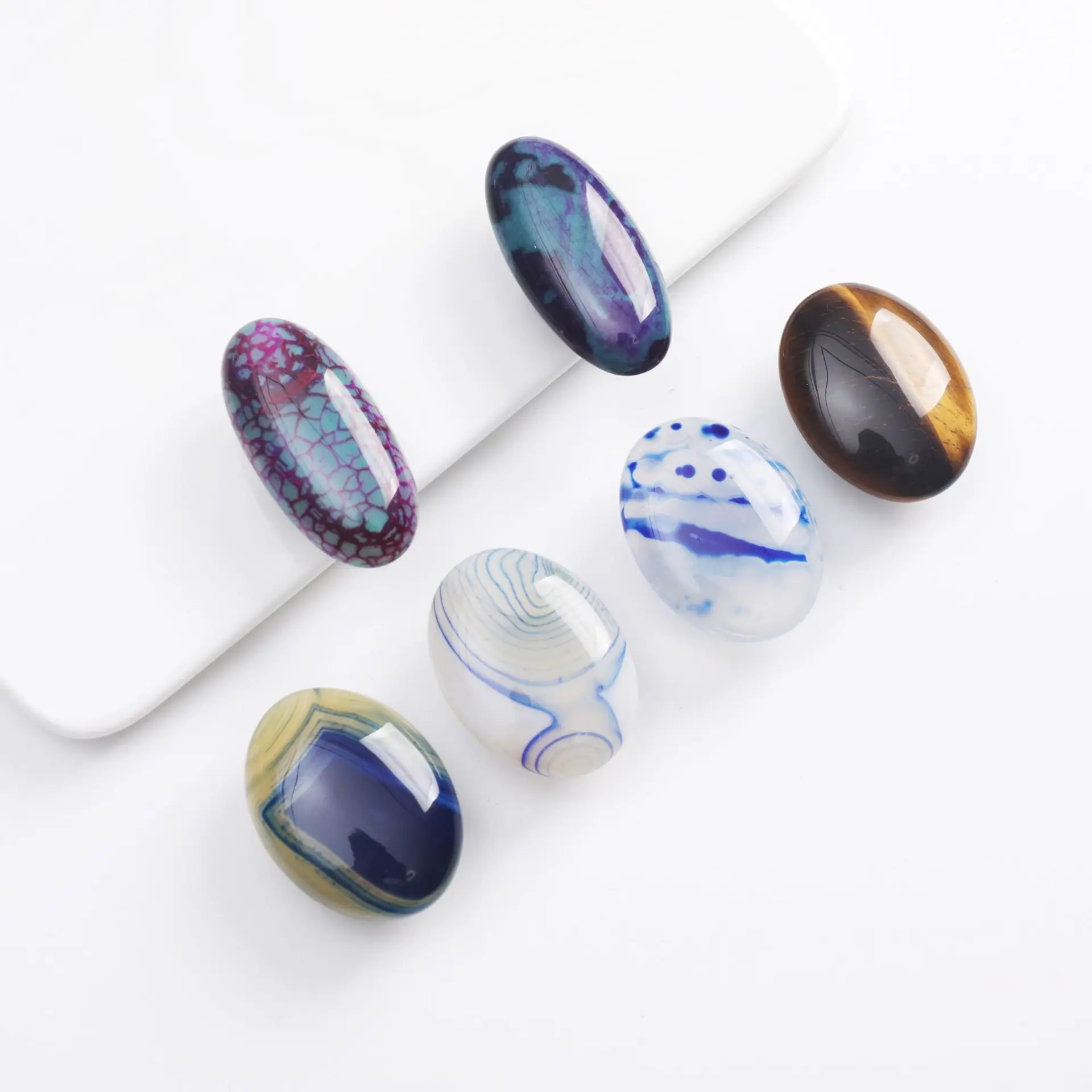 Agate sheet pull handle for wardrobe door aluminum alloy crystal handle high-quality and stylish luxury cabinet door handles