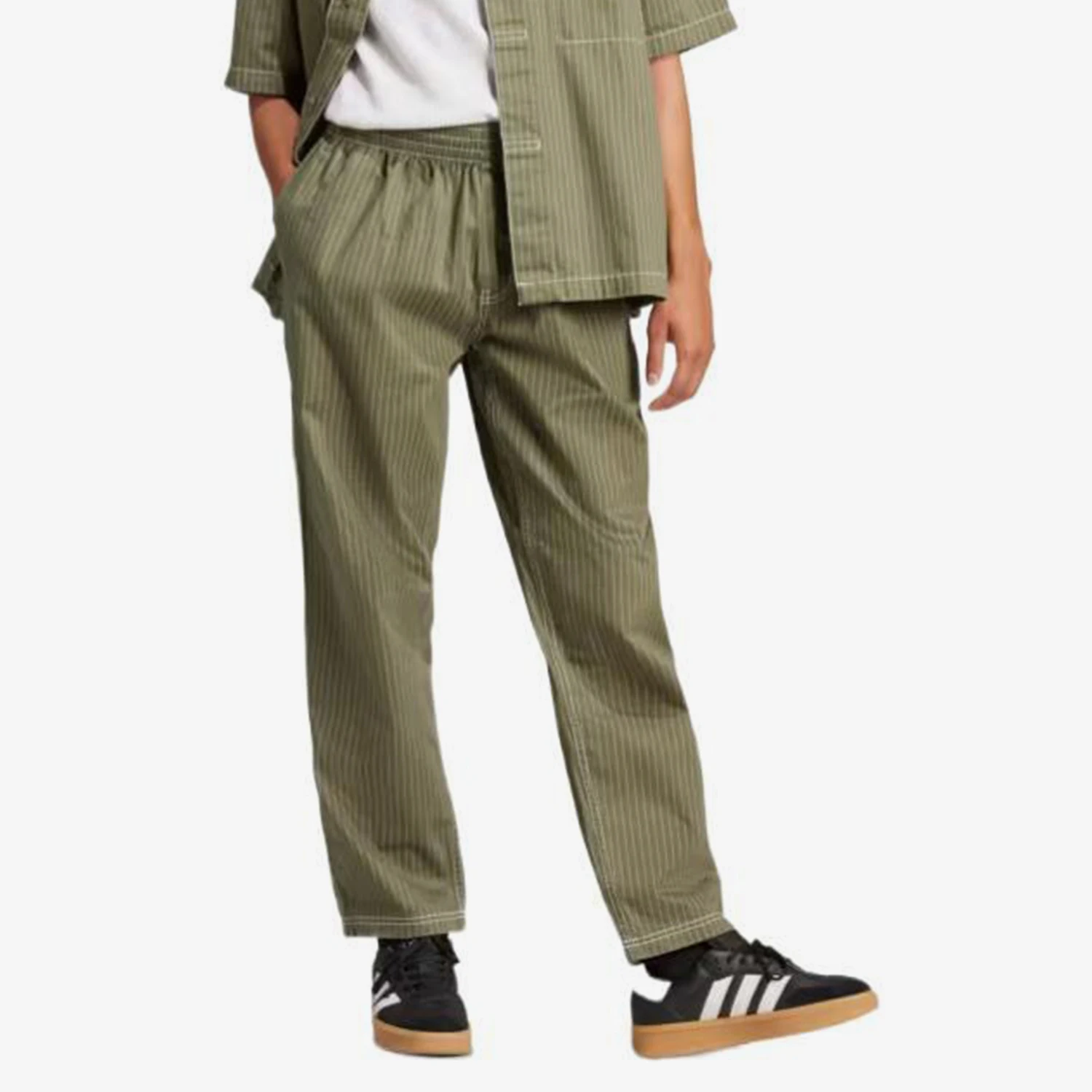 

Adidas Originals Men's Trefoil Fashion Loose Fit Work Pants JP4488