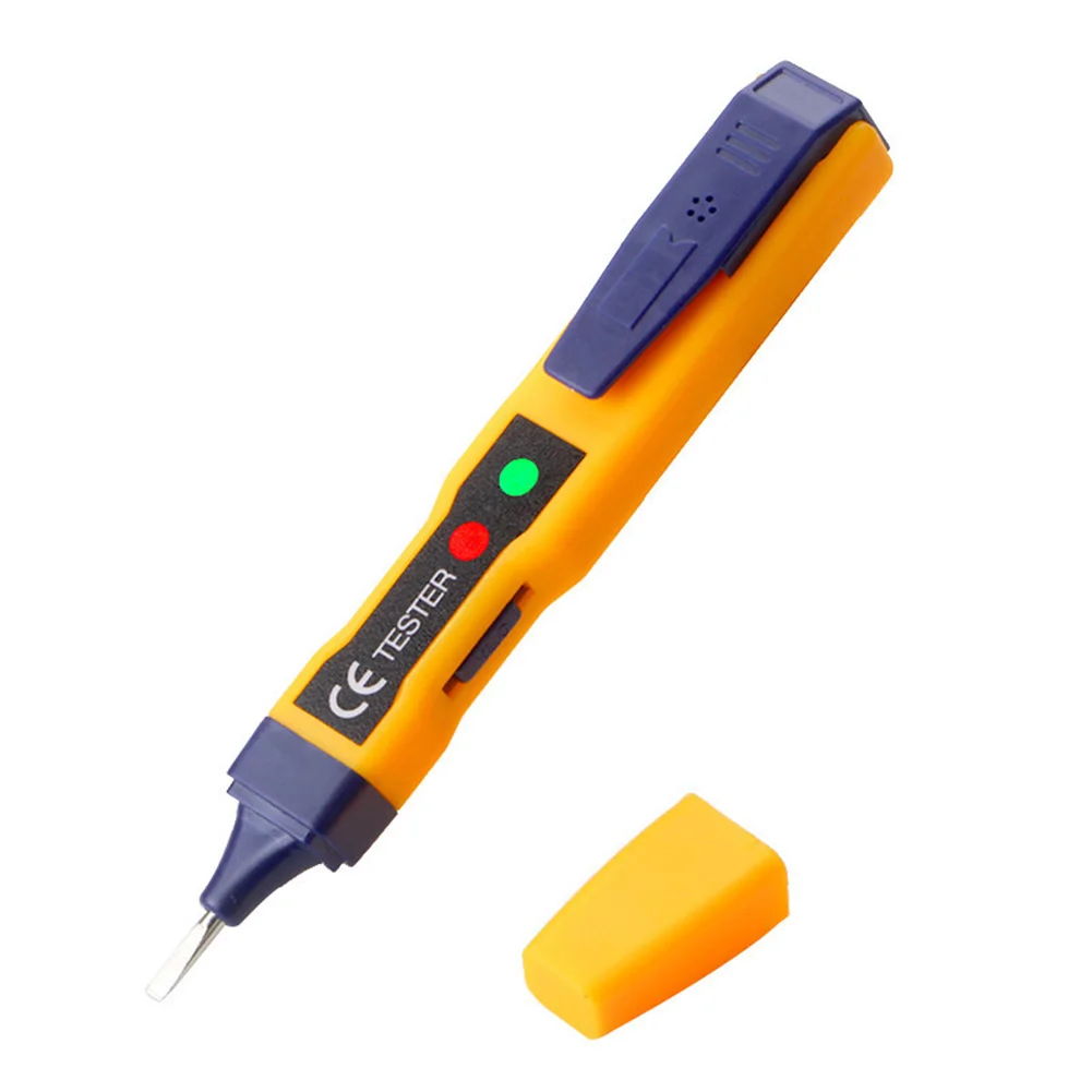 Electrician Noncontact Voltage Tester with Audible Light Alarm for Circuit Tracing and Live Neutral Wire Identification