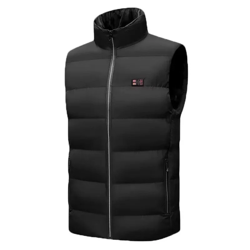 Winter heating vest intelligent dual control heating vest