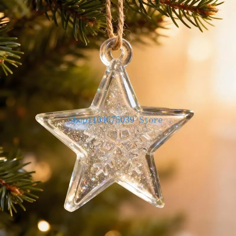 

5asd силиконовая форма для подвески, рождественская елка, звезда, подвески, украшения, аксессуары для изготовления ювелирных для