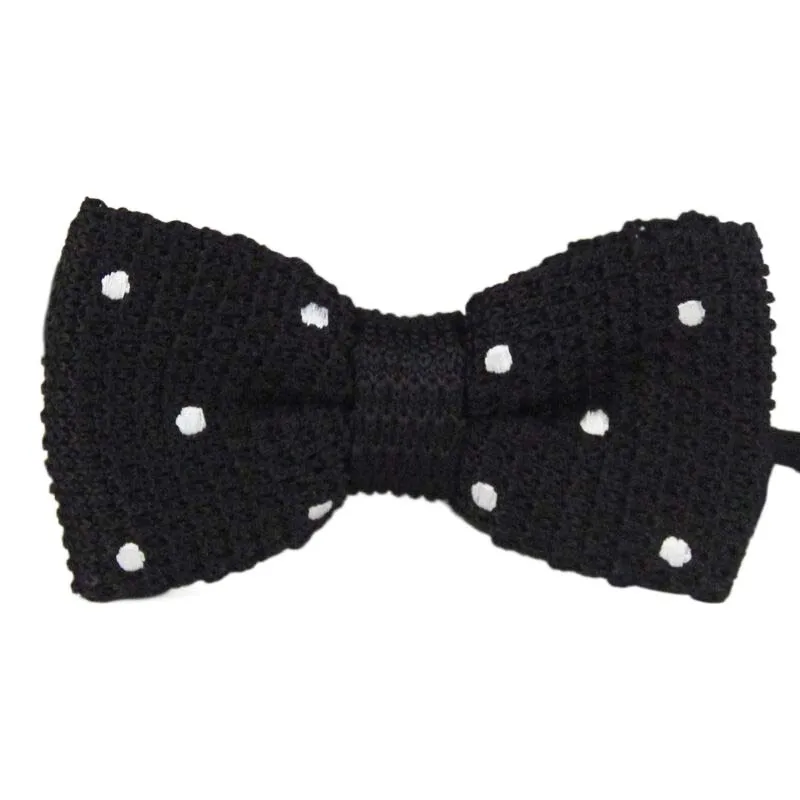 Bowknot Knit Knitted Bow Tie Bowtie Butterfly Mens Wedding New Christmas Adjustable Classic MJ108