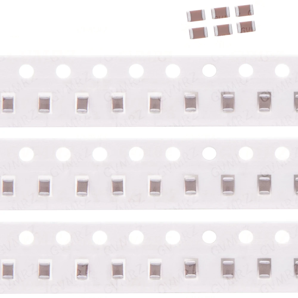100pcs 1UF 2.2UF 4.7UF 10UF 1PF 0805 SMD Thick Film Chip Multilayer Ceramic Capacitor 0.5pF-47uF 10NF 100NF 1UF 2.2UF 4.7UF 10UF