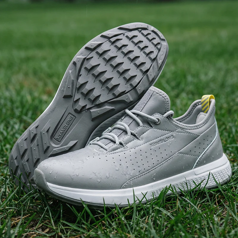 

Мужские кроссовки для гольфа, профессиональные уличные нескользящие кроссовки для гольфа и прогулок, размер 40-47